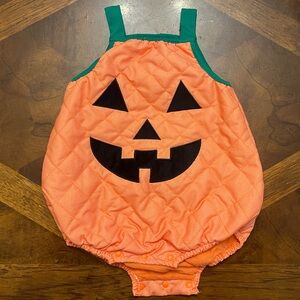 Pumpkin Halloween Costume for Kids - Orange and Green